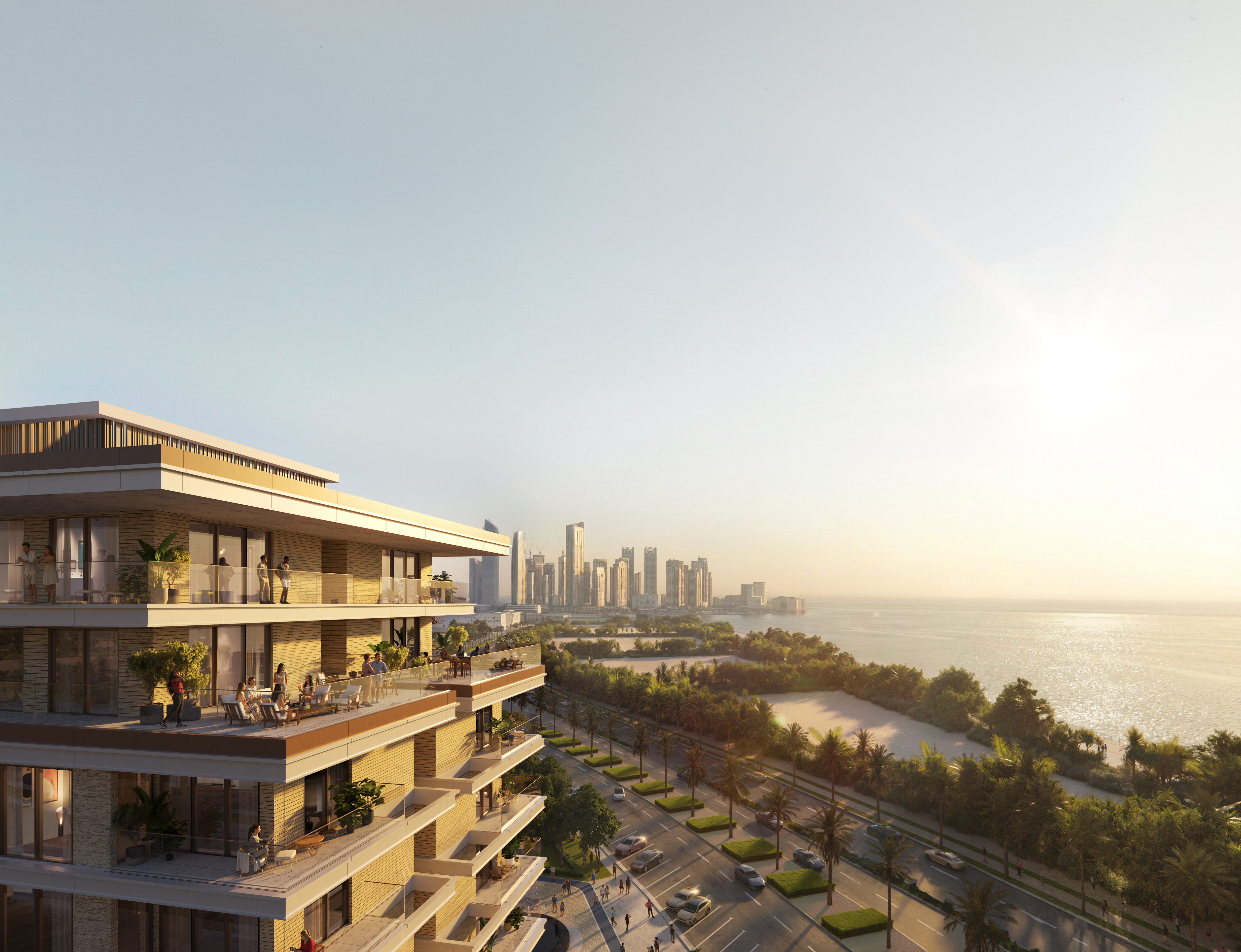 Dubai Creek Gardens landscape view 3